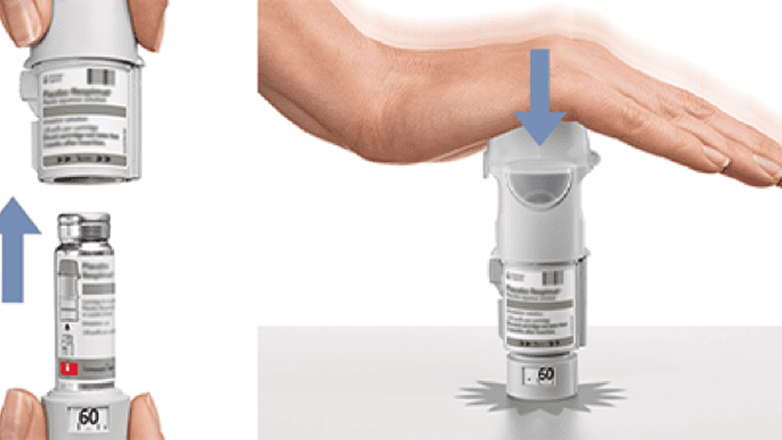 Поставете пълнителя